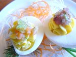 Deviled eggs at Seastar.JPG